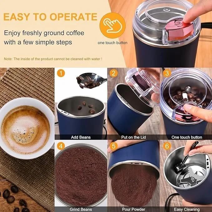 Mini Electric Coffee Grinder