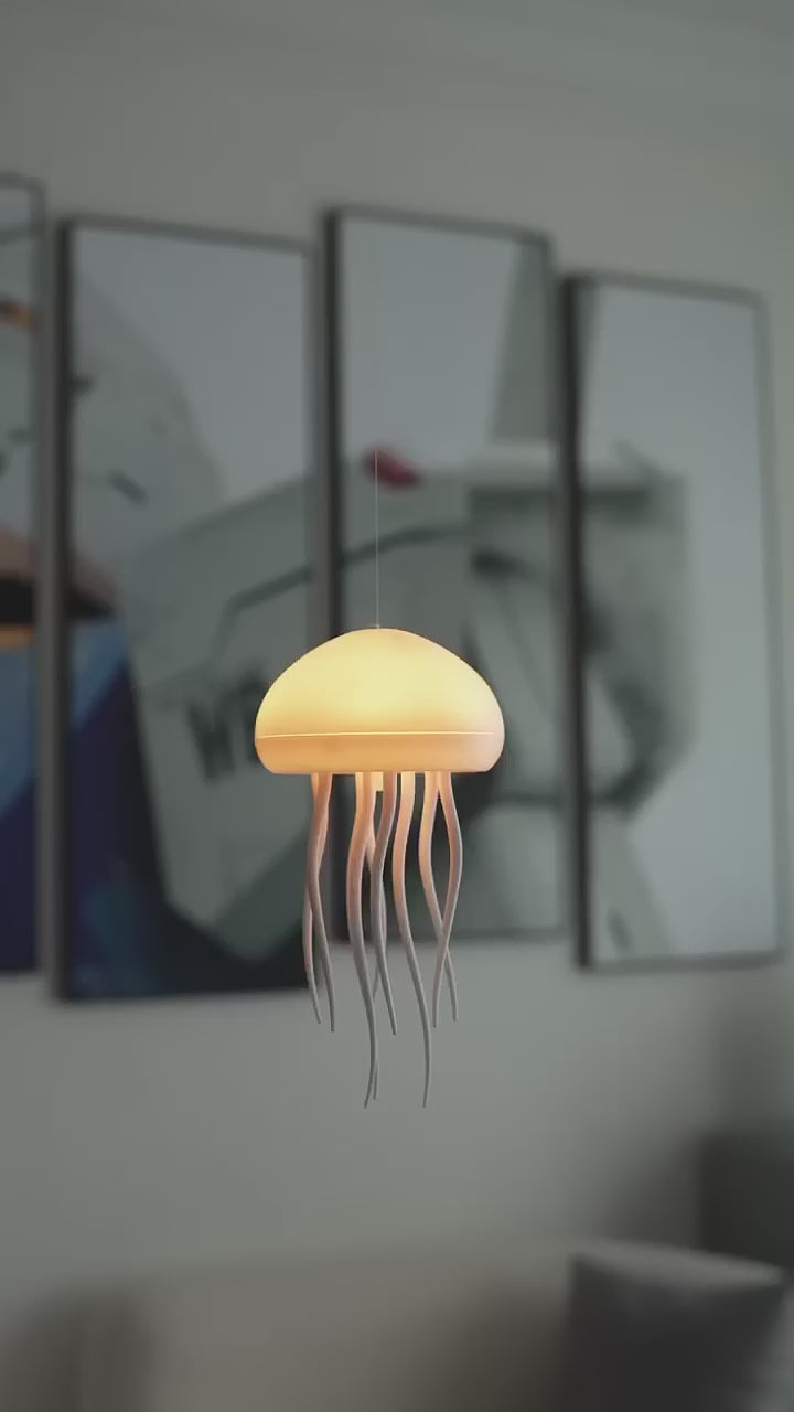 Glow Jelly Fish Magic Lamp